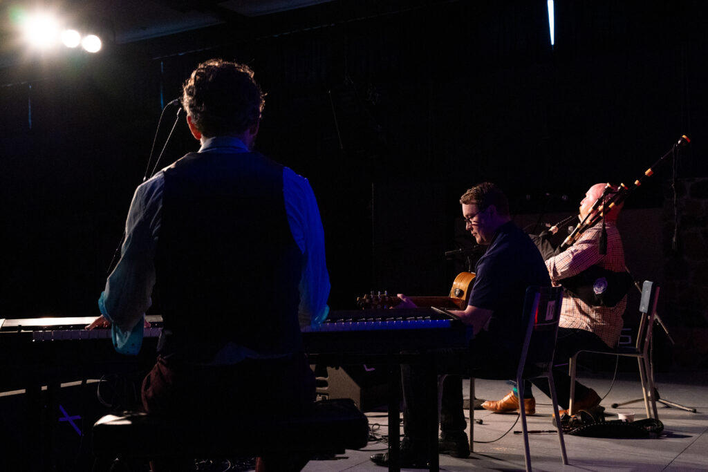 Celtic Colours 2023-233 – Kevin Dugas and Colin MacDonald and Mac Morin – Pipers Ceilidh – CKP – 10-08-23