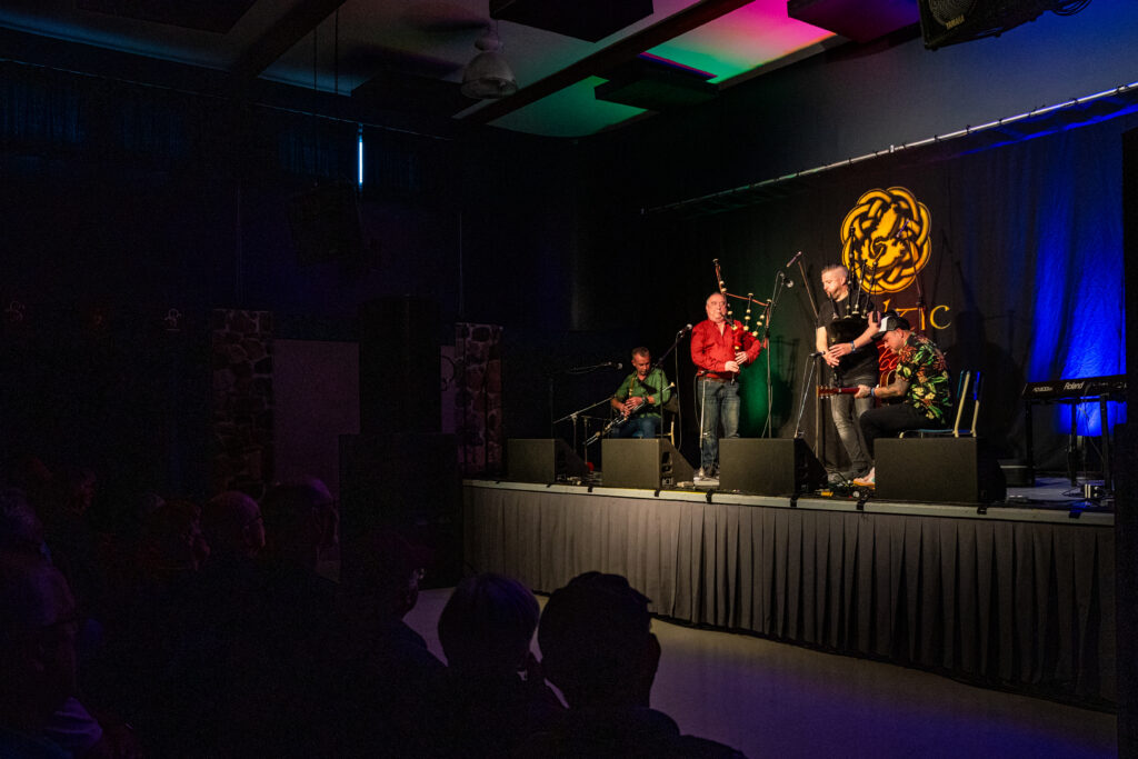 Celtic Colours 2023-247 – Allan MacDonald we’re a case the bunch of us – Pipers Ceilidh – CKP – 10-08-23
