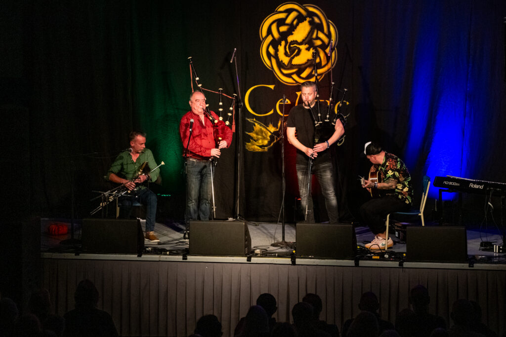 Celtic Colours 2023-251 – Allan MacDonald we’re a case the bunch of us – Pipers Ceilidh – CKP – 10-08-23