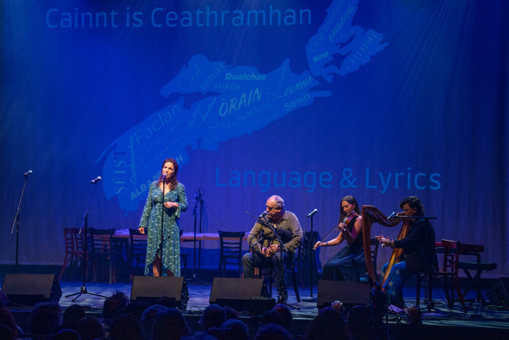 Celtic Colours 2023-263- Joanne MacIntyre, Allan MacDonald, Rose Morrison, Mairi Chaimbeul – Language and Lyrics – CKP – 10-09-23