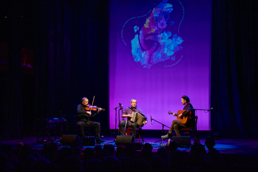 Celtic Colours 2024-153 – John Doyle + Mick McAuley + Oisin McAuley – The Man With A Rhyme – HAT – 101424 CKP
