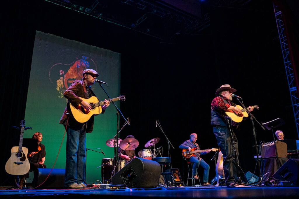 Celtic Colours 2024-289 – J.P. Cormier + Dave Gunning + Kim Dunn + Allie Bennett + Kimberley Fraser + Brian Talbot – Another Morning – Savoy Theatre – 101824 CKP